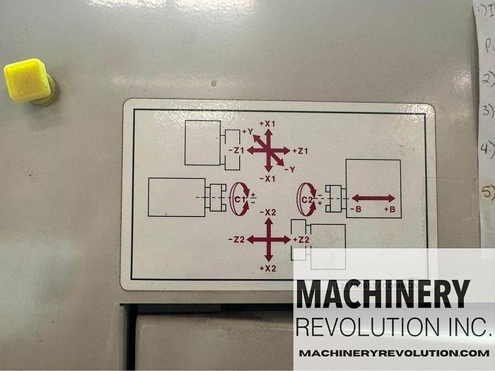 Used 2006 DOOSAN Puma TT 1500 SY CNC Lathe LiveTooling / C-Axis / Y-Axis / Twin Turret / Twin Spindle / BAr Feeder