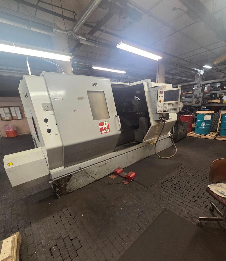 Used 2009 HAAS HAAS SL-40BB Big Bore 7.1" Through Hole CNC Turning Center