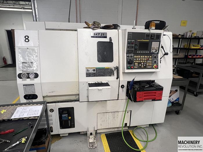 Used 2008 HYUNDAI KIA SKT 21 CNC Lathe