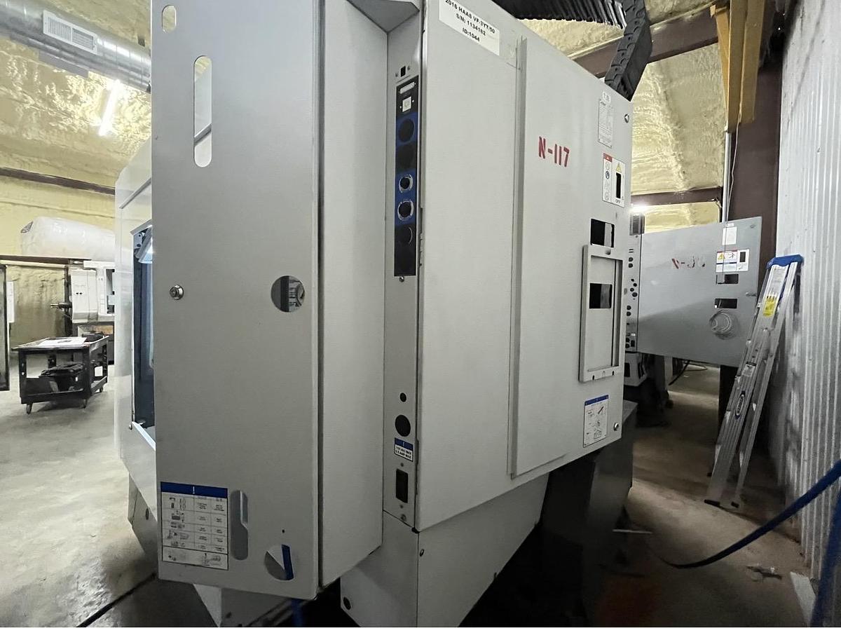 Used 2016 HAAS VF-3YT Cat-50 4-Axis CNC Vertical Machining Center