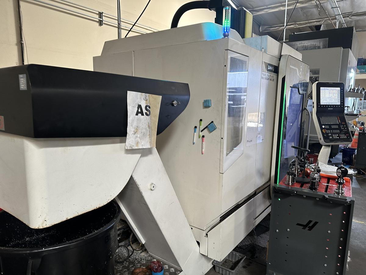 Used 2013 DMG MORI DMU 50 ECO Line Cat-40 5-Axis CNC Vertical Machining Center