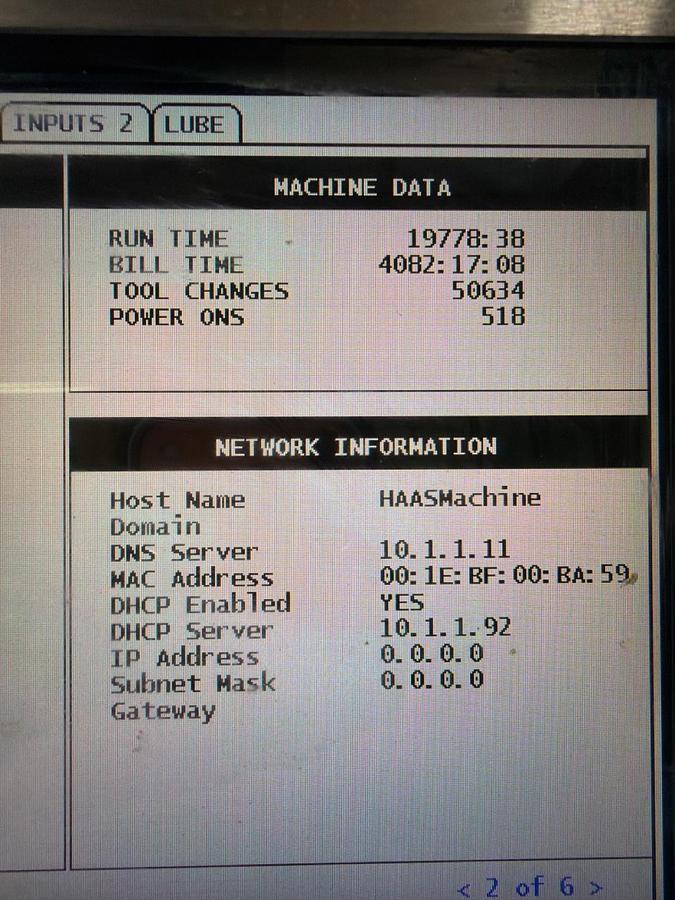 Used 2013 HAAS VF-2YT CNC Vertical Machining Center