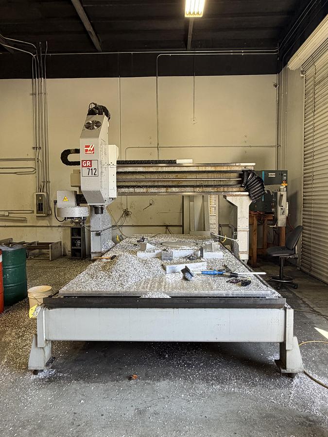 Used 2008 HAAS GR-712 CNC Gantry Router