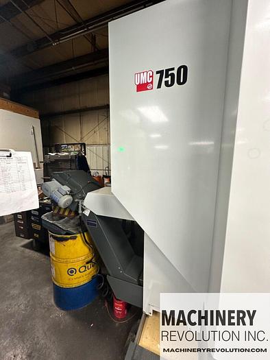 Used 2016 HAAS UMC-750 5-Axis 12,000 rpm CNC Vertical Machining Center ***Low Hours ***