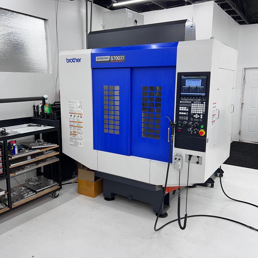 Used 2020 Brother Speedio S700 X1 Vertical Machining Center 27,000RPM  ***Low Hours***