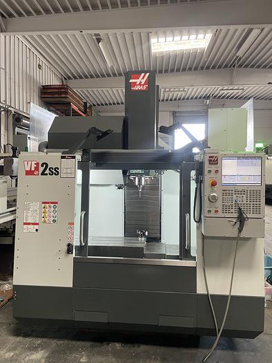 Used 2021 HAAS VF-2SS 12,000 RPM CNC Vertical Machining Center *** Only 592 Feed Cutting Hours***