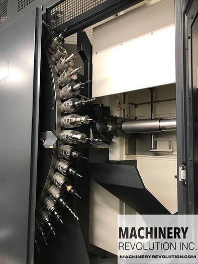 Used 2018 DMG MORI DMU 100P DUO Block 5-Axis 12,000RPM HSK Spindle CNC Vertical Machining Certer ***Like New***