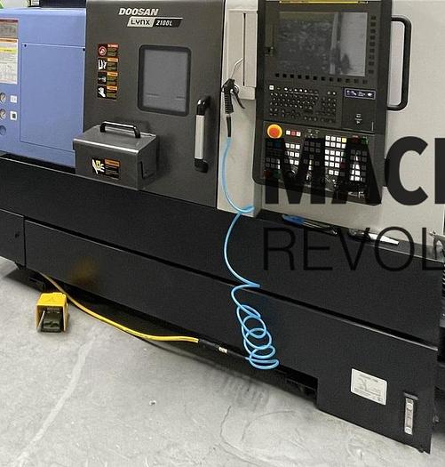 Used 2022 DOOSAN Lynx 2100LB CNC Lathe ***46Cutting Hours***