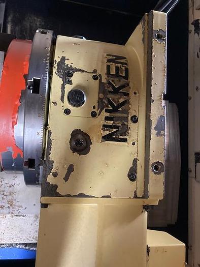 Used 2015 HWACHEON VESTA 1000 12K RPM 4-AXIS Nikken Rotary Table CNC VERTICAL Machining Center