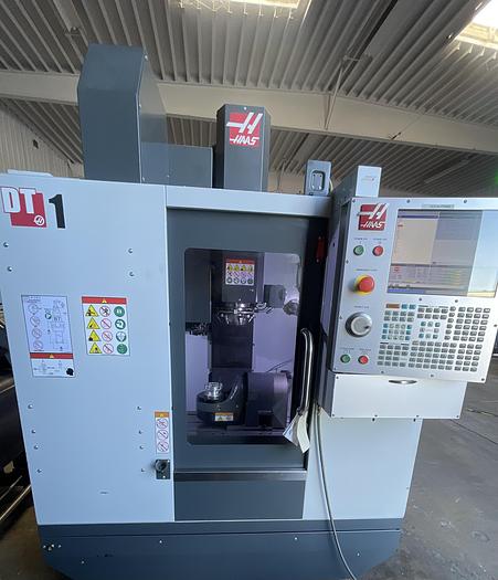 Used 2020 HAAS DT-1 5-Axis with TRT-100 Trunnion CNC Vertical Machining Center ***Low Hours***