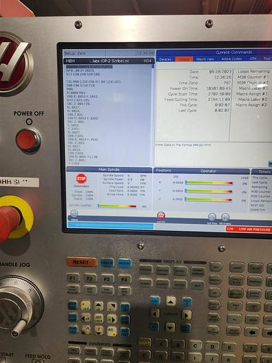 Used 2018 HAAS VF-8 4-Axis with 8" Extra Z-Axis CNC Vertical Machining Center