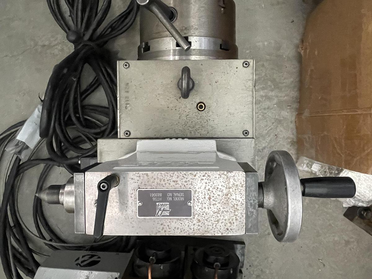 Used HAAS HRT-210B Super High-Speed Rotary w/ 8" 3-Jaw Chuck & 6" Pneumatic Tailstock