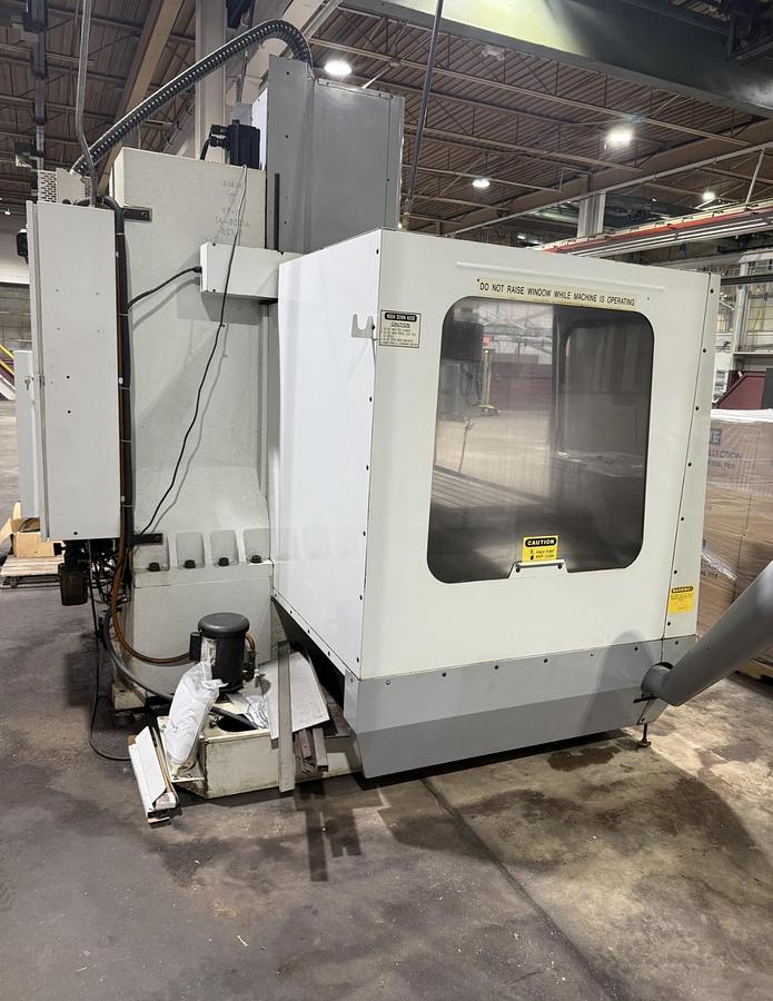 Used 1998 HAAS VF-4 4-Axis & HRT-210 Rotary Table CNC Vertical Machining Center