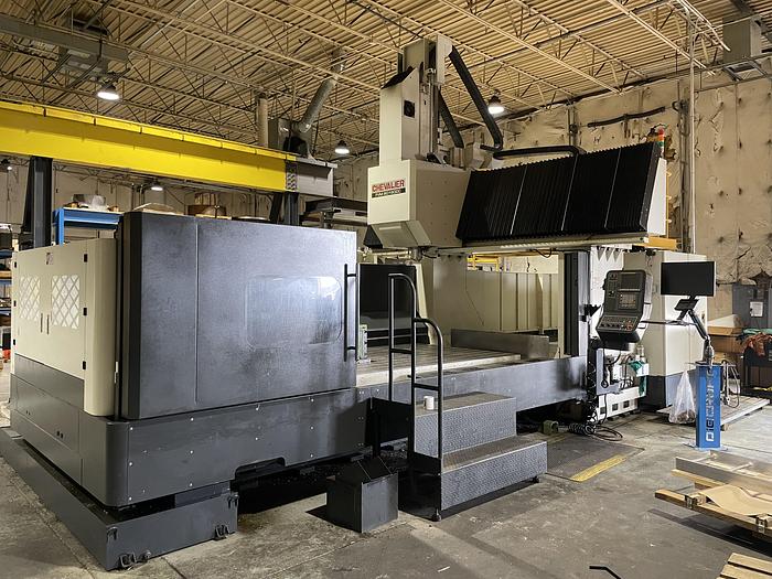 Used 2016 CHEVALIER FVM-80160DC CNC Bridge Mill ***Only 805 Hours***