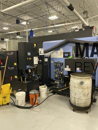 Used 2021 DOOSAN DVF5000 5-Axis 18,000RPM HSK-63 CNC Vertical Machining Center