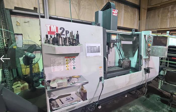 Used 2018 HAAS TM-2P 4-Axis CNC Vertical Machining Center