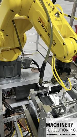 Used 2020 HAAS DT-2 CNC Vertical Machining Center with Fanuc Robot Tending System ***Low Hours***