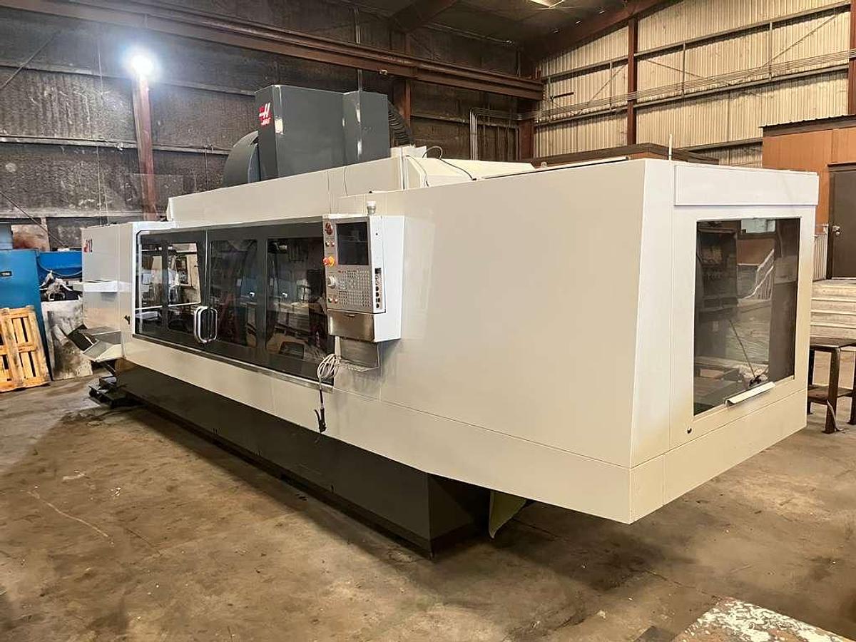 Used 2014 HAAS VF-12 Cat-50 4-Axis With HRT-450 Rotary Table CNC Vertical Machining Center