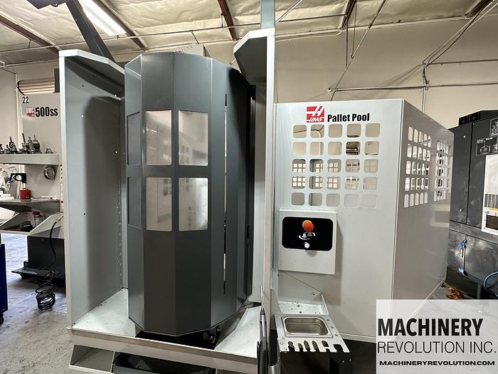 Used 2022 HAAS UMC-500SS Pallet Pool 5-Axis 12,000 RPM Spindle CNC Vertical Machining Center ***Like New 80 Cutting Hours***