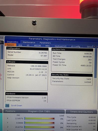 Used 2023 HAAS ST-30Y CNC Turning Center With Live Tooling and Low Hours