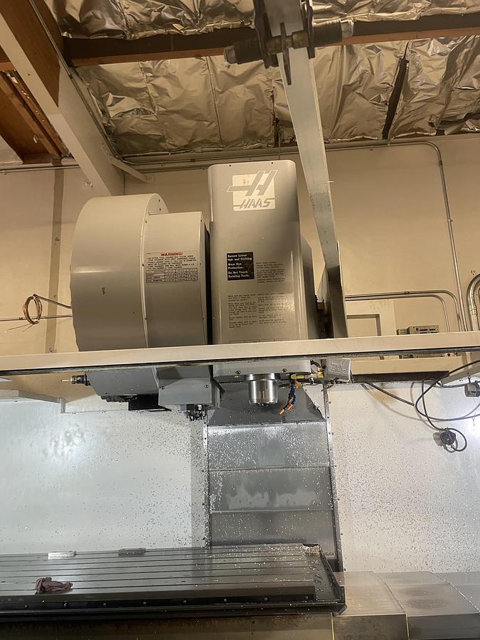 Used 2005 HAAS VF-9 4-Axis 10,000RPM CNC Vertical Machining Center ***Low Hours***