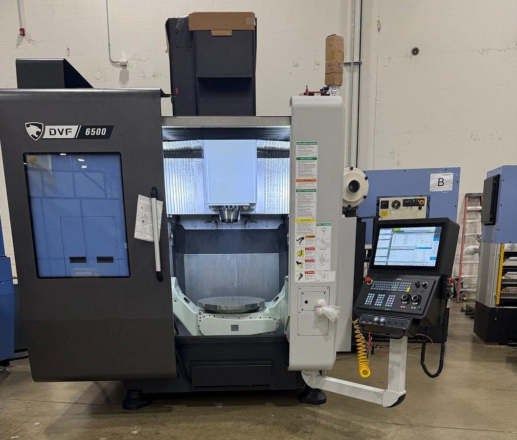 Used 2024 DN SOLUTIONS DVF 6500 5-AXIS CNC MACHINING CENTER