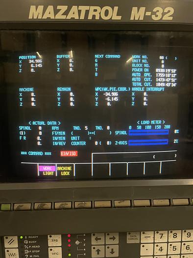 Used 1989 MAZAK AJV 25/404