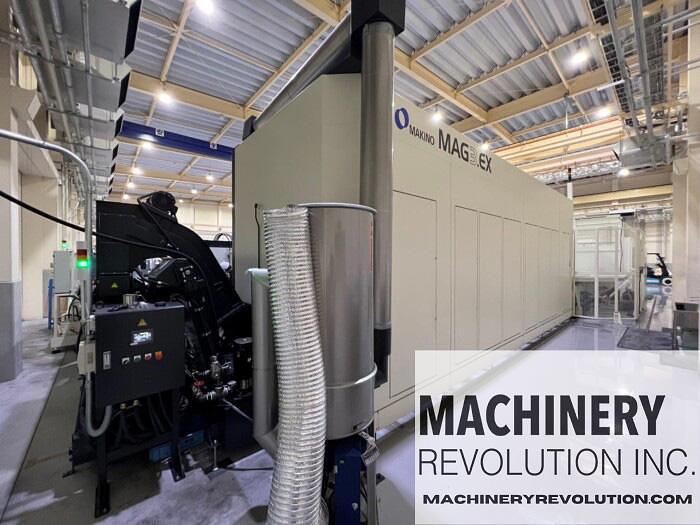 Used 2016 Makino MAG3EX 5-Axis CNC Horizontal Machining Center with Pallet Pool
