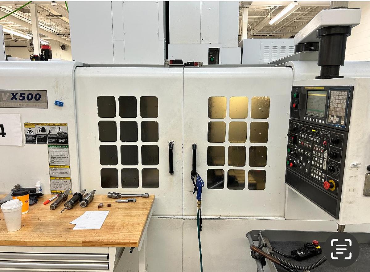 Used 2015 HYUNDAI WIA VX500 High Speed Vertical Machining Center