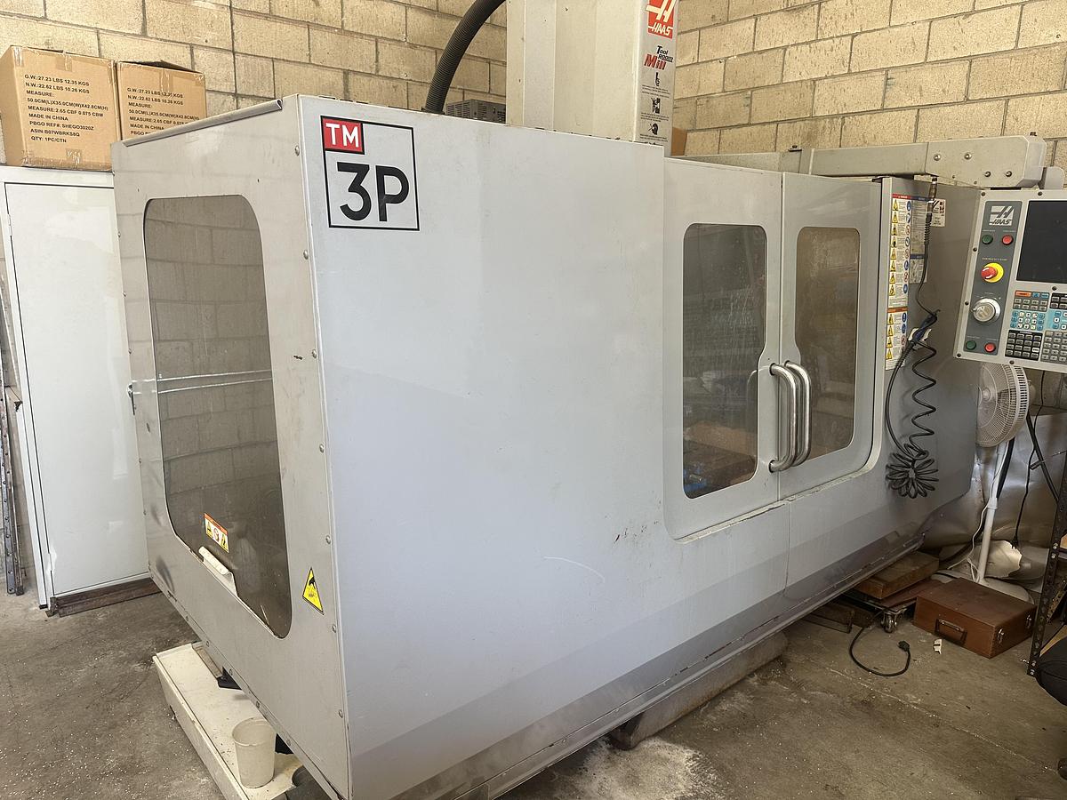 Used 2007 HAAS TM-3P 4-Axis CNC Vertical Machining Center ***Low Cutting Hours***