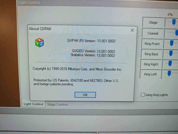 Used Mitutoyo QUICK VISION ACTIVE CMM