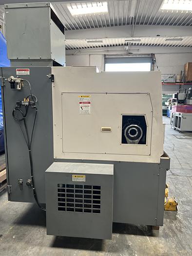 Used 2010 OKUMA Heritage ES-L10II CNC Turning Center With Edge Rebel 102 Bar Feeder