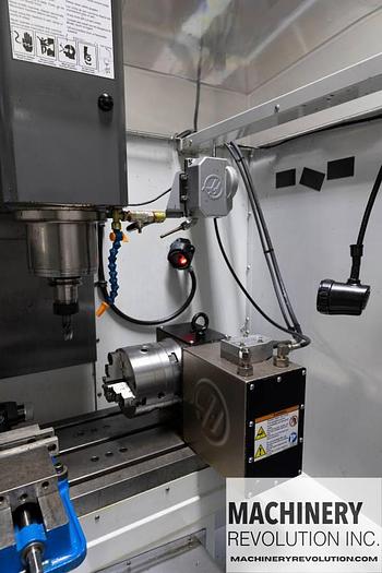 Used 2014 HAAS Super Mini Mill 4-Axis CNC Vertical Machining Center