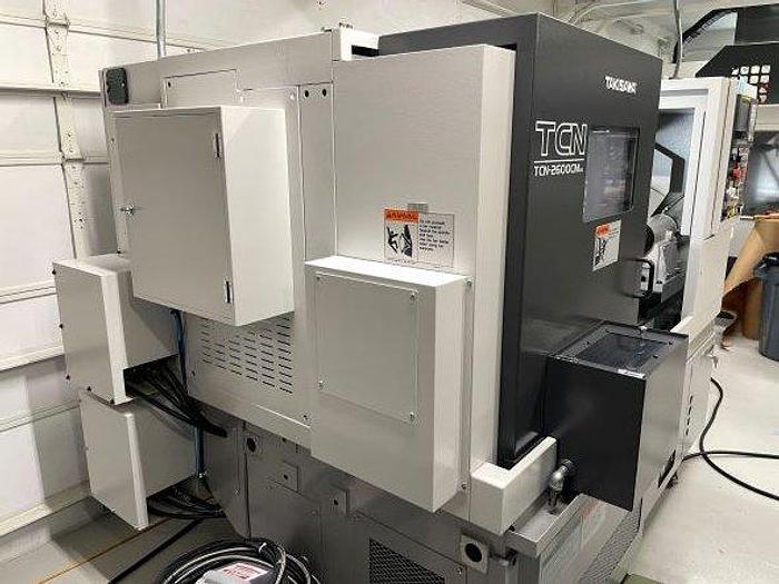 Used 2022 Takisawa TCN-2600CM L6 LiveTooling CNC Lathe ***10 Hours***