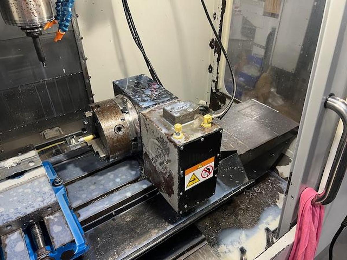 Used 2007 HAAS VF-2 4-Axis CNC Vertical Machining Center