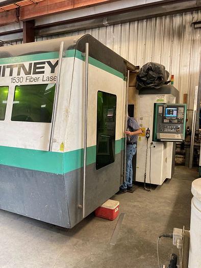 Used 2014 WHITNEY 1530 6,000 WATT CNC FIBER LASER