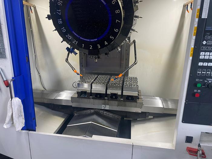 Used 2020 Brother Speedio S700X2 Vertical Machining Center 27,000RPM