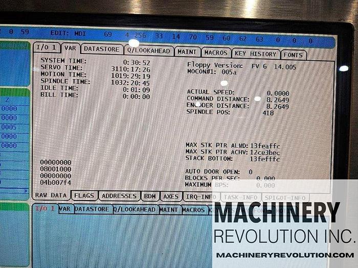 Used 2010 HAAS VF-1 CNC Vertical Machining Center with PCOOL / Rigid Tapping ***1,032 Hours***