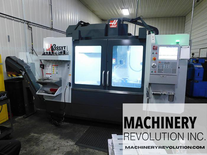 2023 Haas Vf 3SSYT 12,000 Rpm 4 Axis Wips Tsc Cnc Vertical Machining Center Like Brand New