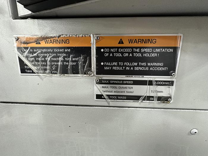 Used 2005 Mori Seiki DuraCenter 5 CNC Vertical Machining Center