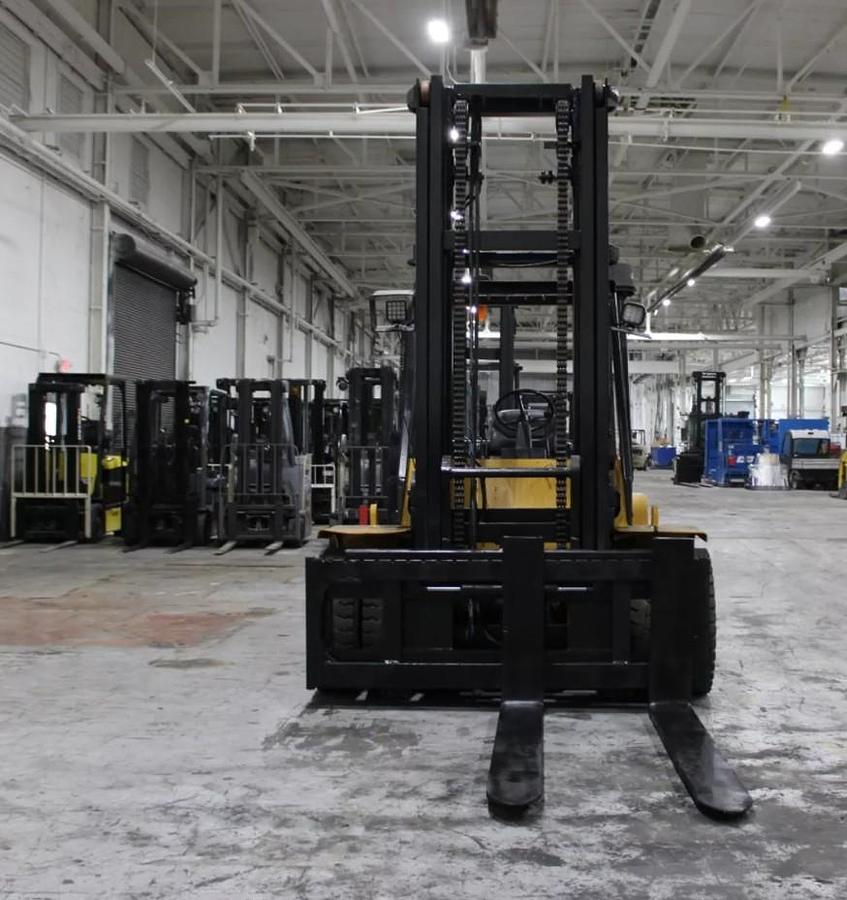 Used 2007 YALE GDP155 15,500 LB Forklift Diesel with only 4,520 Hours