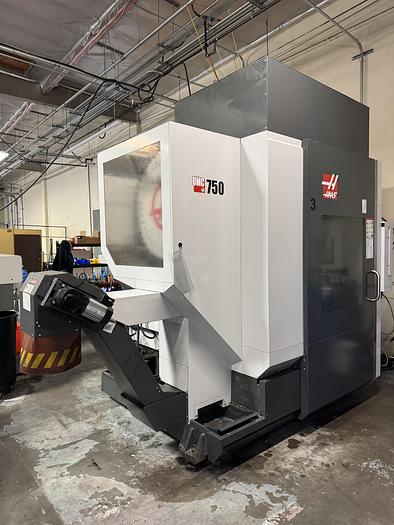 Used 2019 HAAS UMC-750 5-Axis 12,000RPM CNC Vertical Machining Center