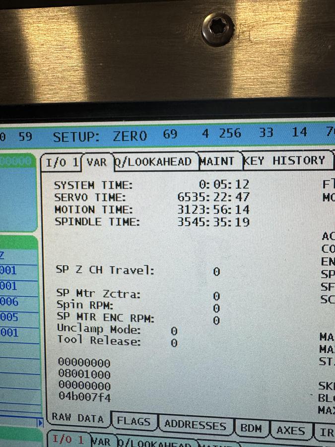 Used 2012 HAAS ST-40L Long Bore CNC Turning Center