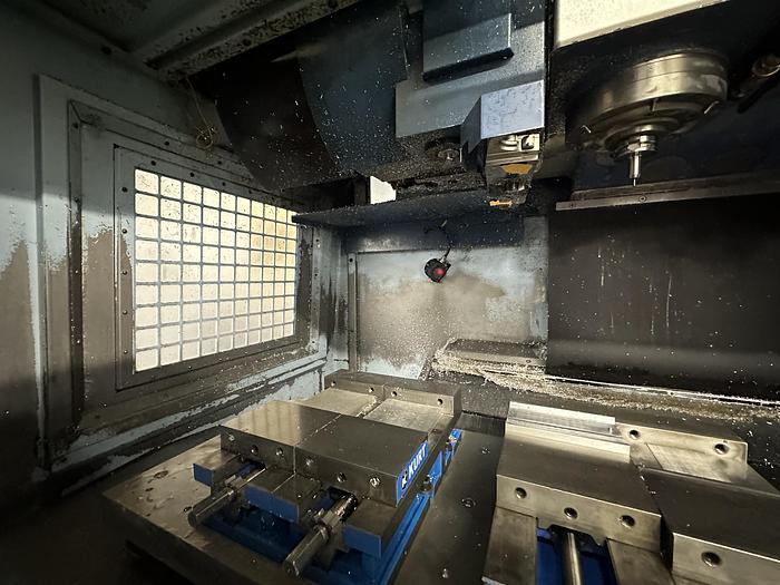 Used 2000 Matsuura MC-800VFDC Twin Spindle CNC Vertical Machining Center