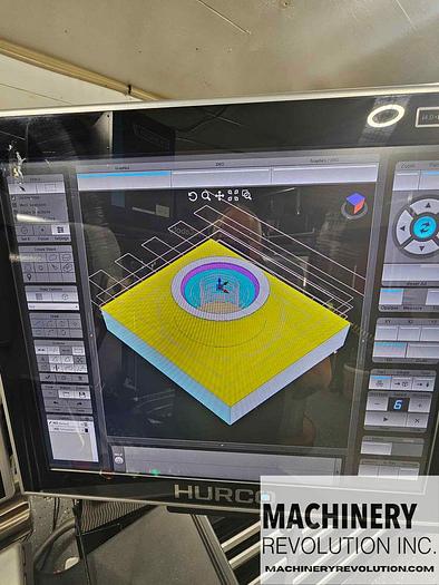 Used 2021 Hurco VM10i 4-Axis CNC Vertical Maching Center ***Like NEw***