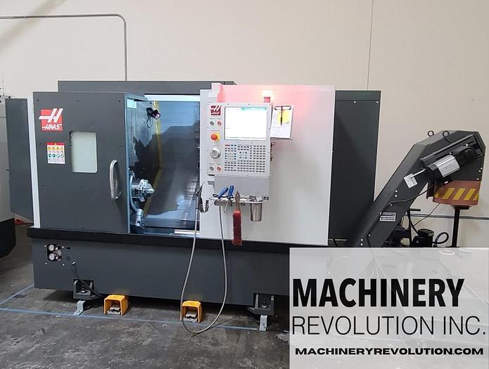 Used 2021 HAAS ST-20Y CNC Lathe with Sub Spindle / Live Tooling / Y-Axis / Tool PreSetter CNC Turning Center ***282 Hours***