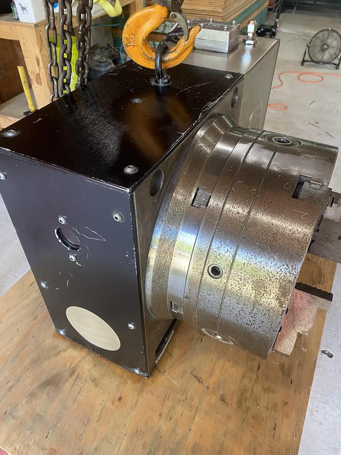 Used HAAS HRT-310 4th Axis Rotary Table with 3-Jaw Chuck