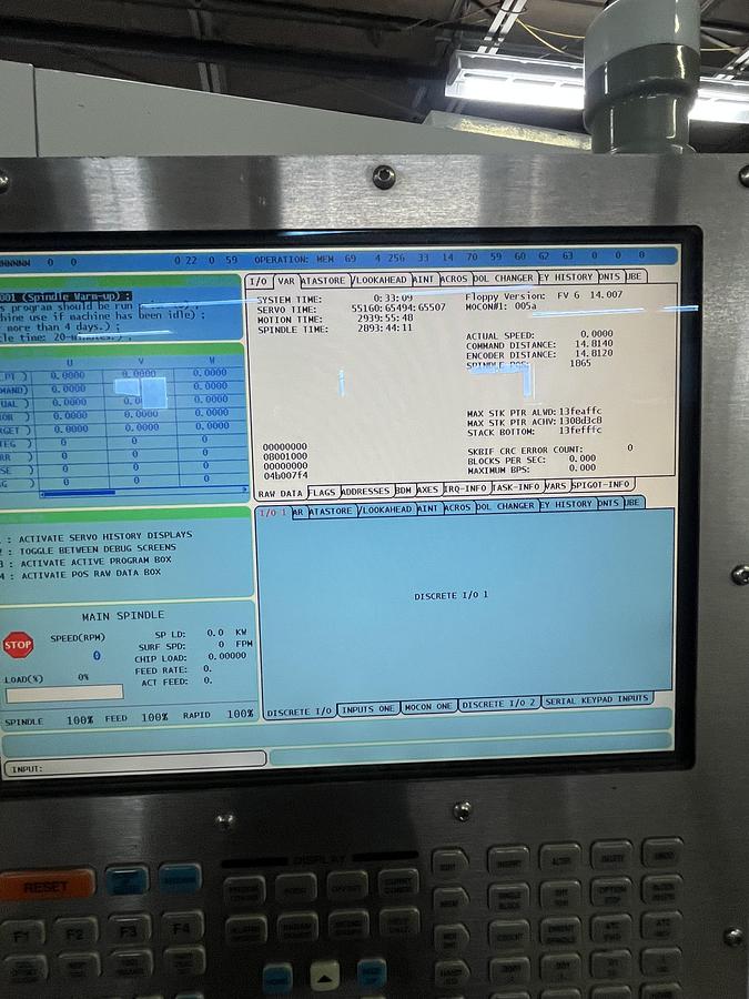 Used 2012 HAAS VF-3SS 4-Axis with HRT-210 CNC Vertical Machining Center