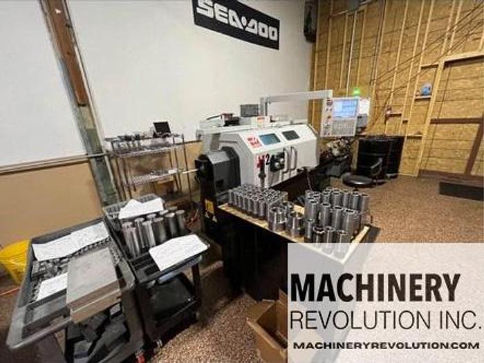 Used 2020 HAAS TL-2 CNC Turning Center Lathe 4 Station Tool Post / Steady Rest / Tailstock  ***Low Hours***