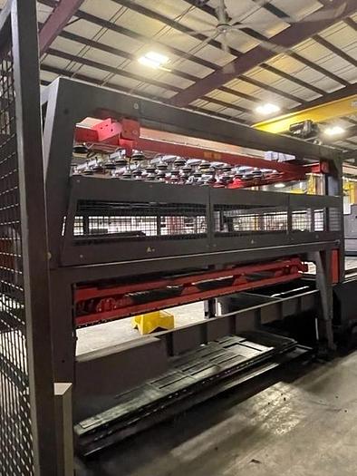 Used 2010 Bystronic BYSPEED 3015 6KW CO2 LASER WITH 2011 BYTRANS 3015 EXTENDED LOAD